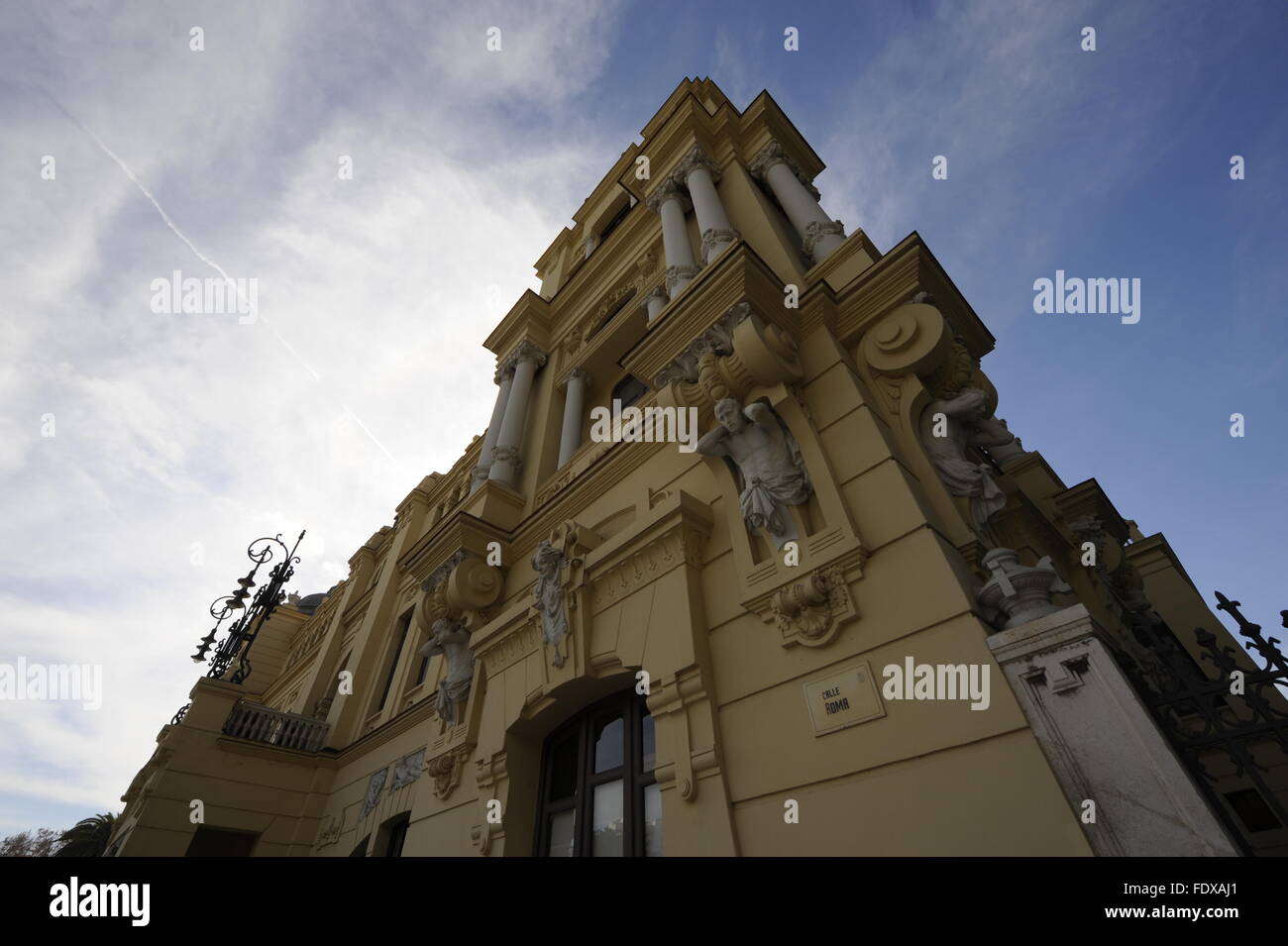 Die Kathedrale der Menschwerdung und der Dom-Museum. Oft als "La Manquita" Bedeutung "einarmige Dame", Malaga, Kosten Stockfoto