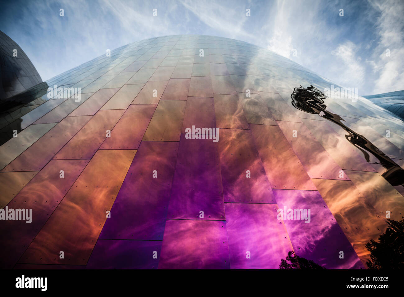 Das Experience Music Project ist ein Museum, Seattle, Washington State Stockfoto
