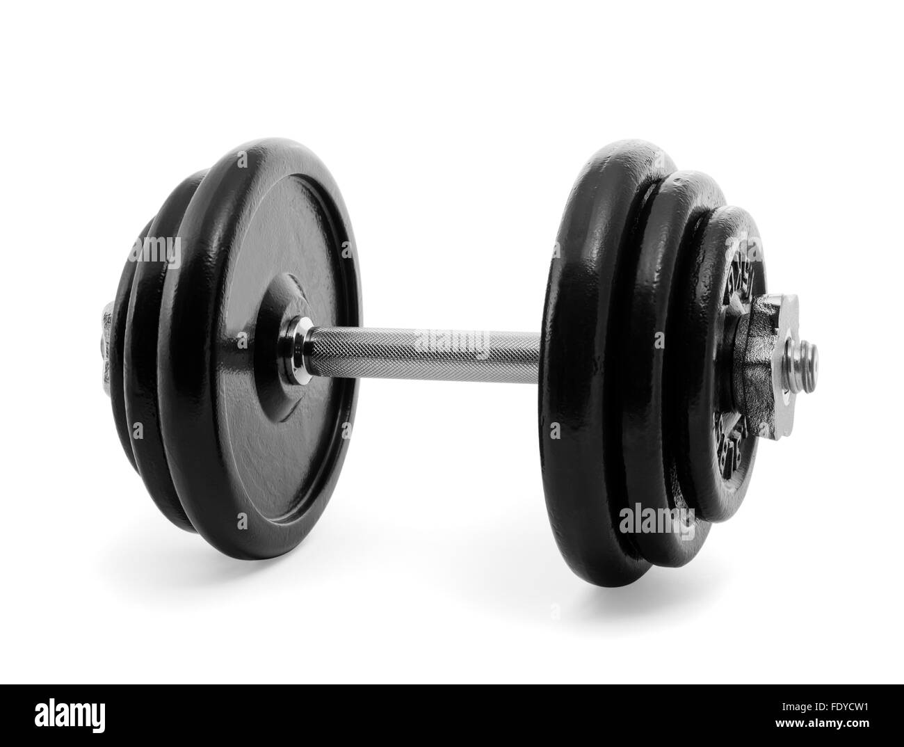 Gym Gewichte Stockfoto