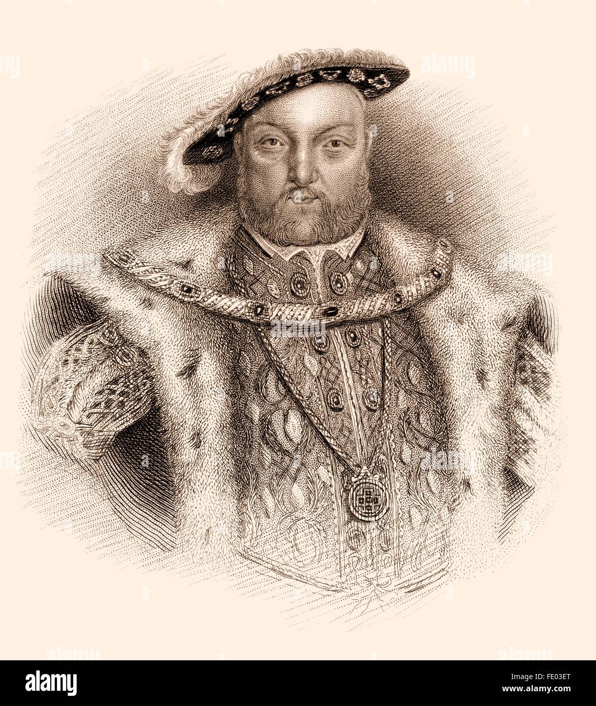 Heinrich Viii Henry Duke Of Cornwall König Henry Viii Porträt Stockfotos und -bilder Kaufen - Alamy