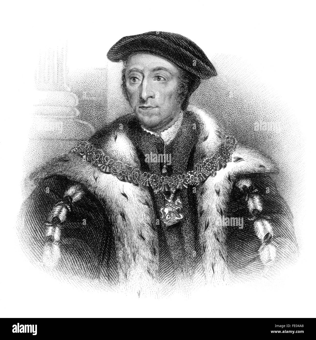 Thomas Howard, 3. Duke of Norfolk, 1473-1554, ein prominenter Politiker der Tudor Stockfoto