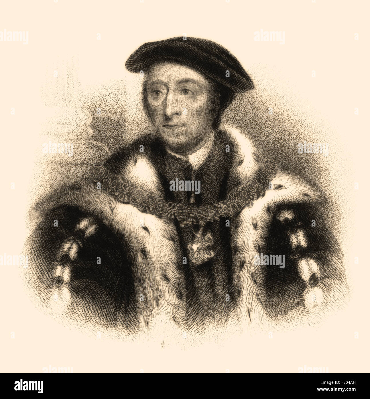 Thomas Howard, 3. Duke of Norfolk, 1473-1554, ein prominenter Politiker der Tudor Stockfoto