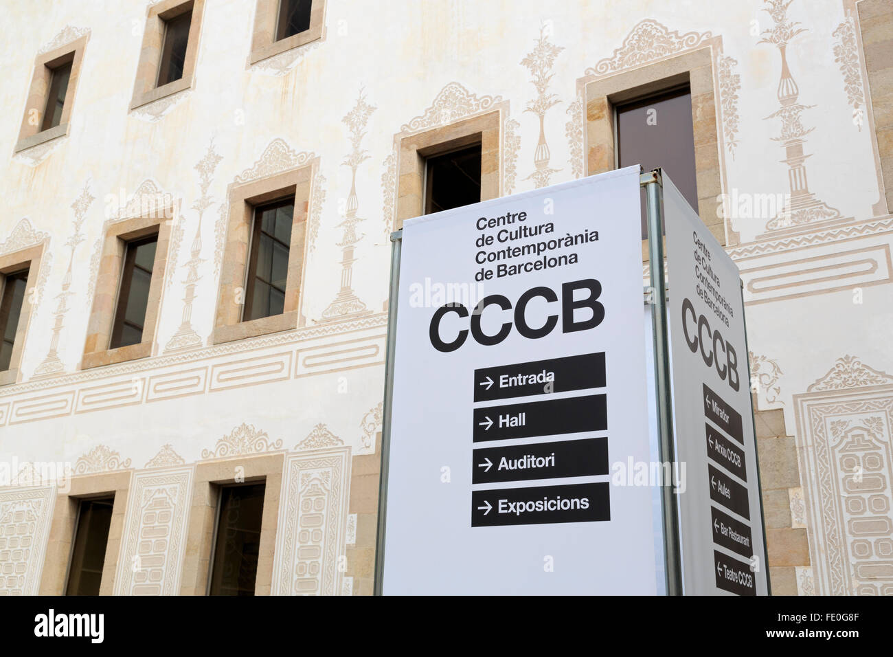 Centre de Cultura Contemporània de Barcelona, Katalonien, Spanien, Europa Stockfoto