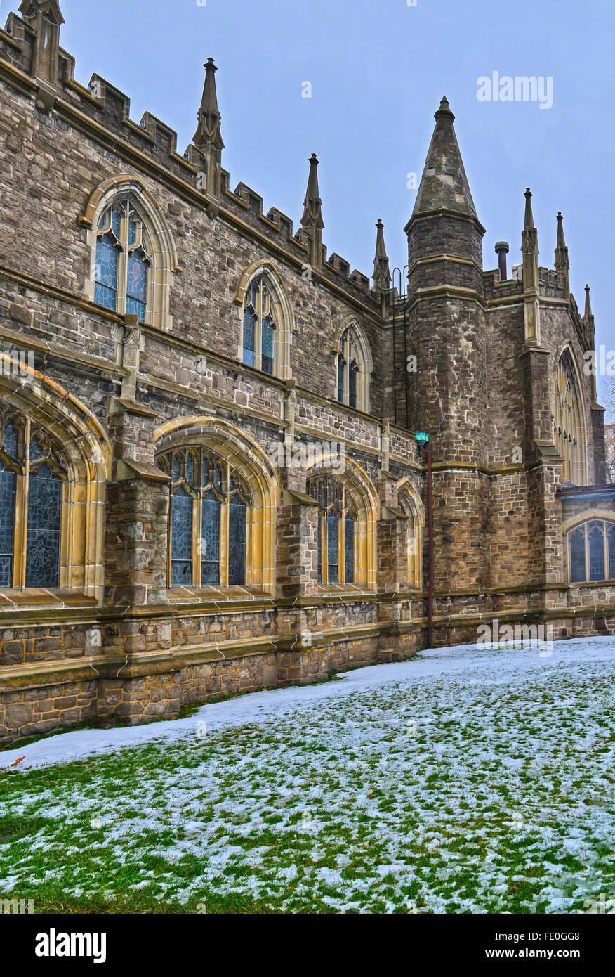 Gotische Kirchenfenster Stockfoto