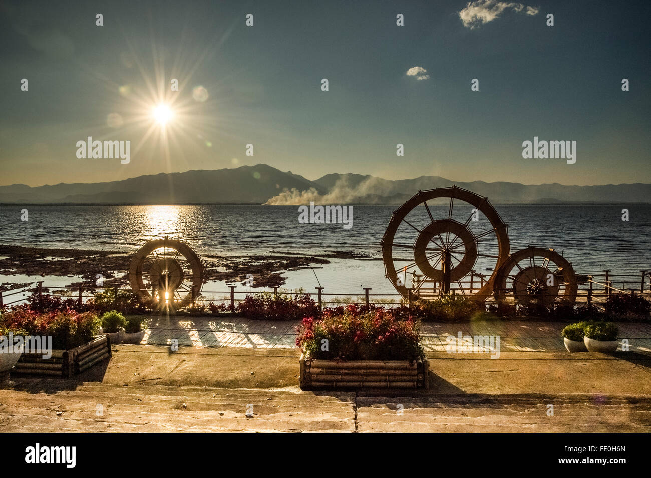 Phayao See Stockfoto