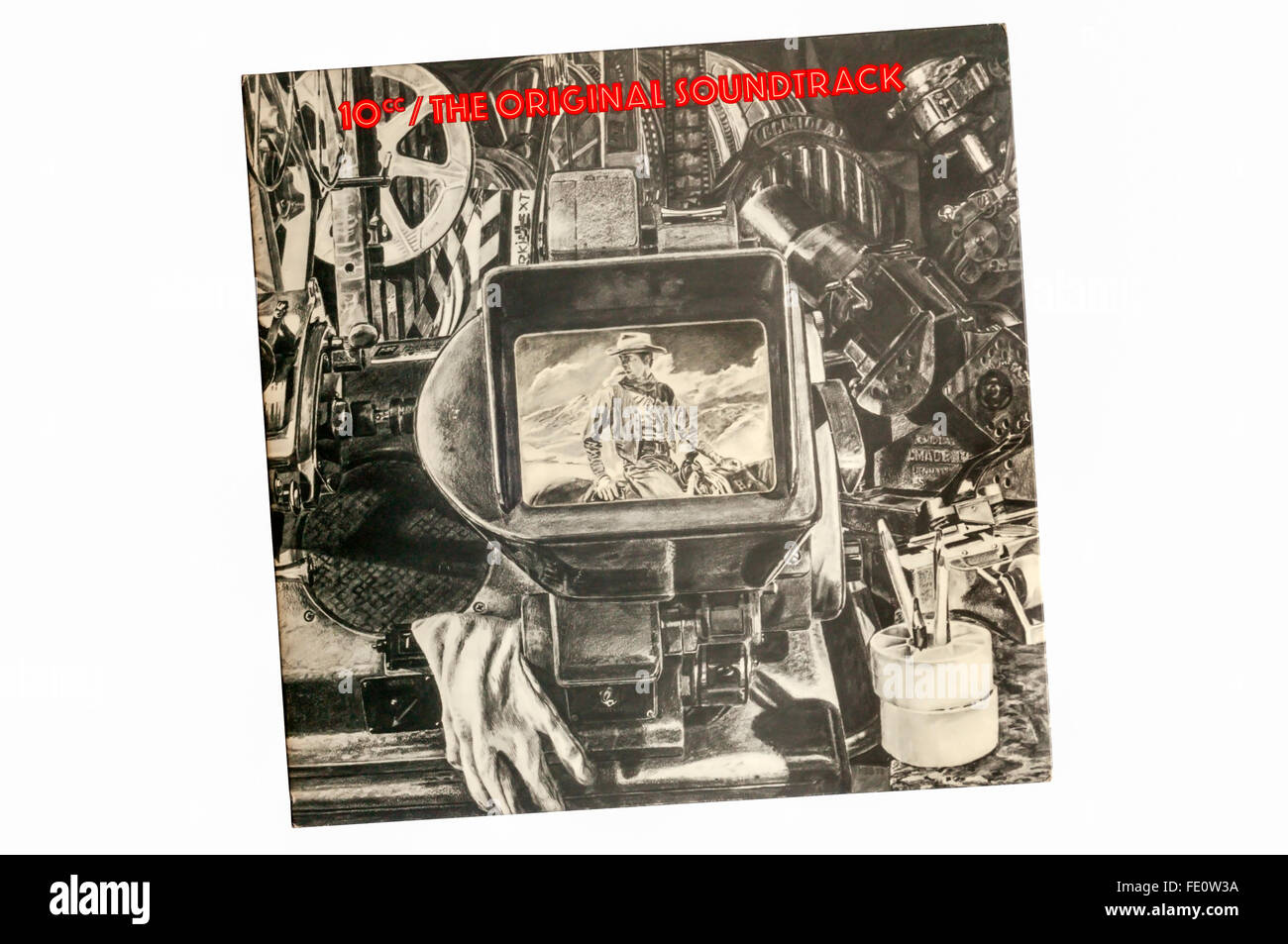 Der Original-Soundtrack wurde das dritte Studioalbum der englischen Art Rock Band 10cc. Es wurde im Jahr 1975 veröffentlicht. Stockfoto