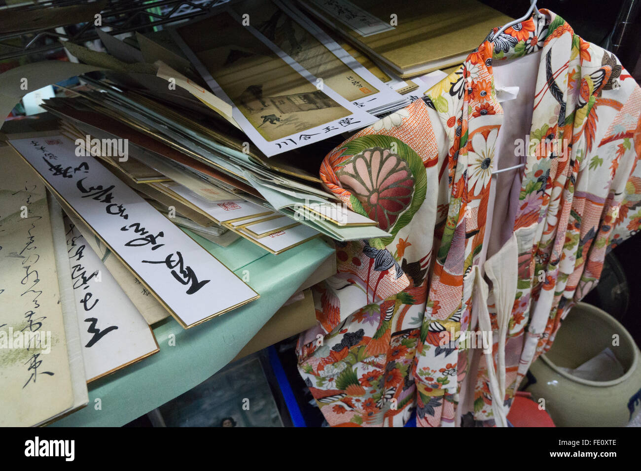 Junk-e-Shop-Secondhand-Laden in Japan Stockfoto