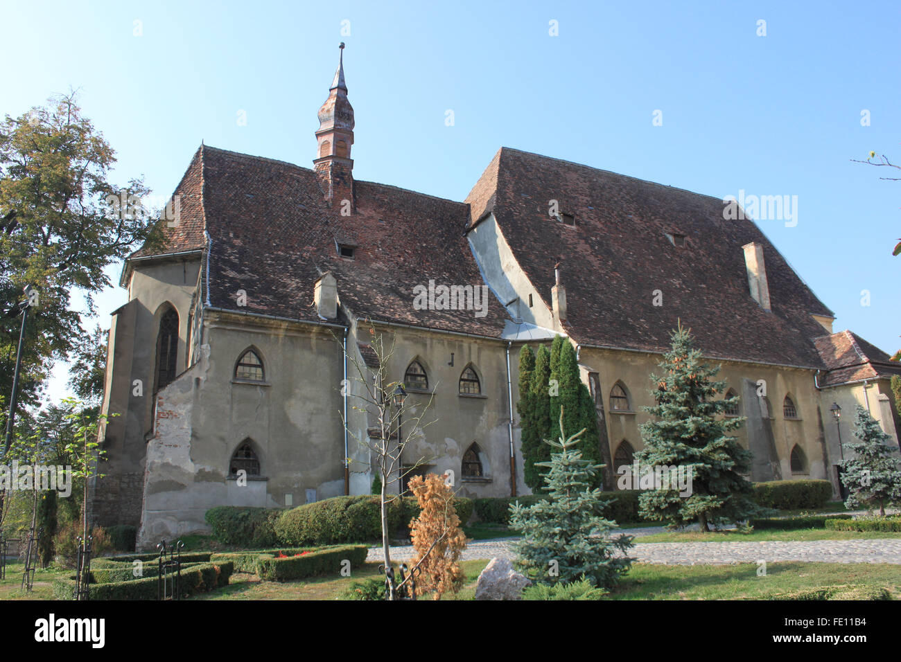 Kirche von Vlad dem Pfähler Sighisoara/Schäßburg Stockfoto