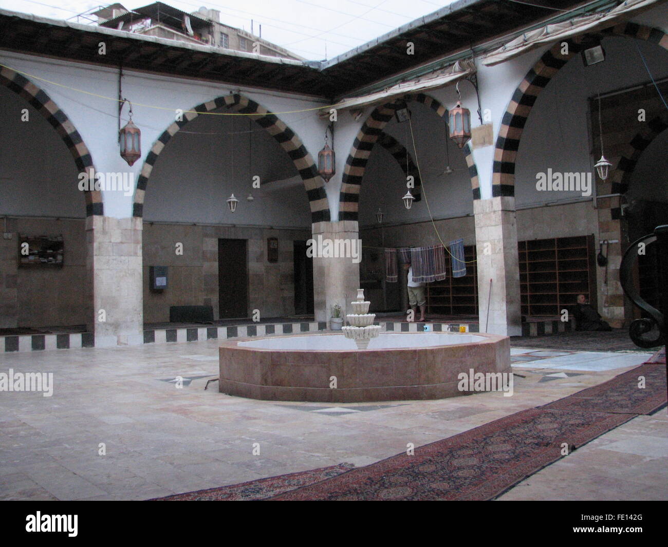 Die Moschee und die Grabstätte von der Sufi-Mystiker, Philosoph, Dichter, Salbei, Muhammad bin ' Ali Ibn ' Arabi. Stockfoto