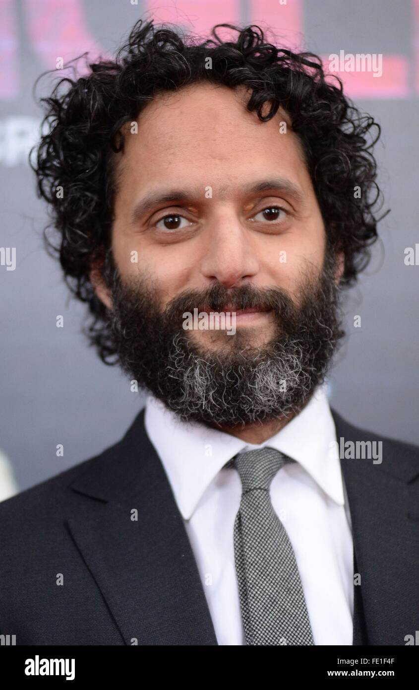 New York, NY, USA. 3. Februar 2016. Jason Mantzoukas bei der Ankunft wie zu werden einzelne Premiere, NYU Skirball Center of Performing Arts, New York, NY 3. Februar 2016. Bildnachweis: Kristin Callahan/Everett Collection/Alamy Live-Nachrichten Stockfoto
