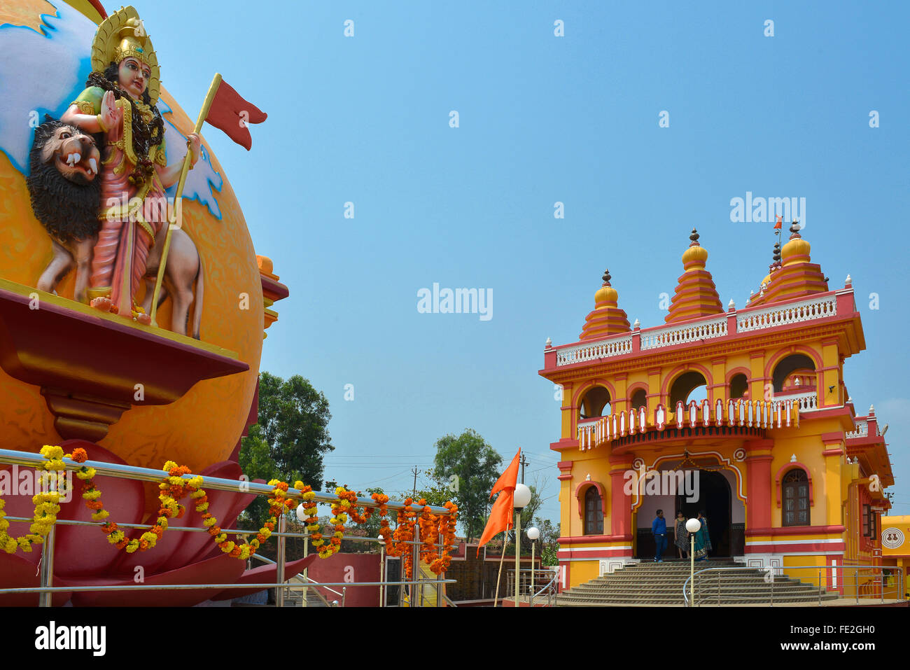 Indien Goa Tapobhumi Hindu-Tempel Stockfoto