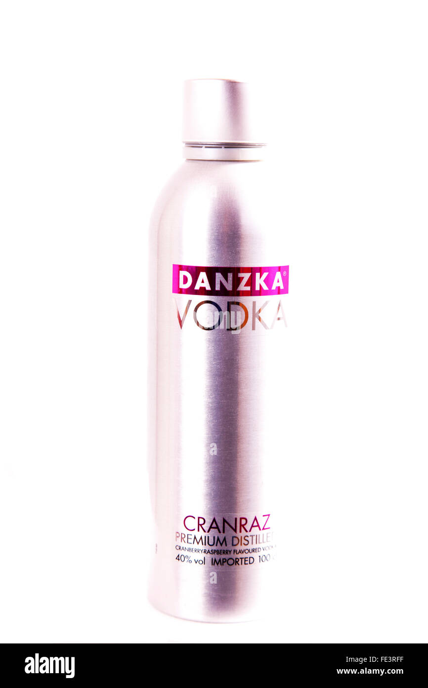 DANZKA ist eine dänische Marke Wodka gewürzt aromatisierte Cranberry ...