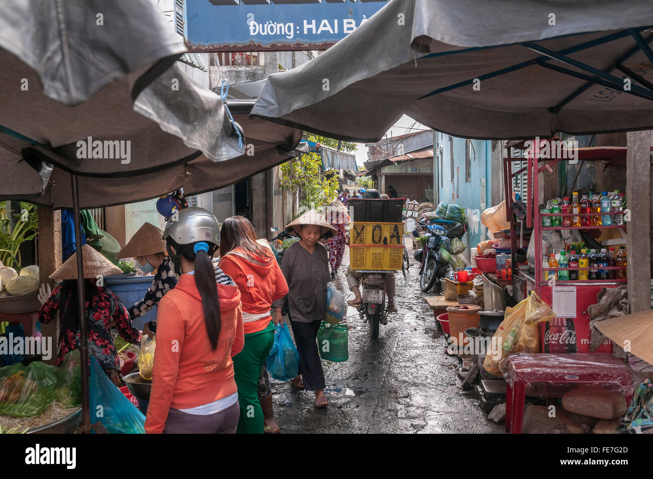 Vietnam. Vietnam. Osten Asia.Can Tho Stockfoto