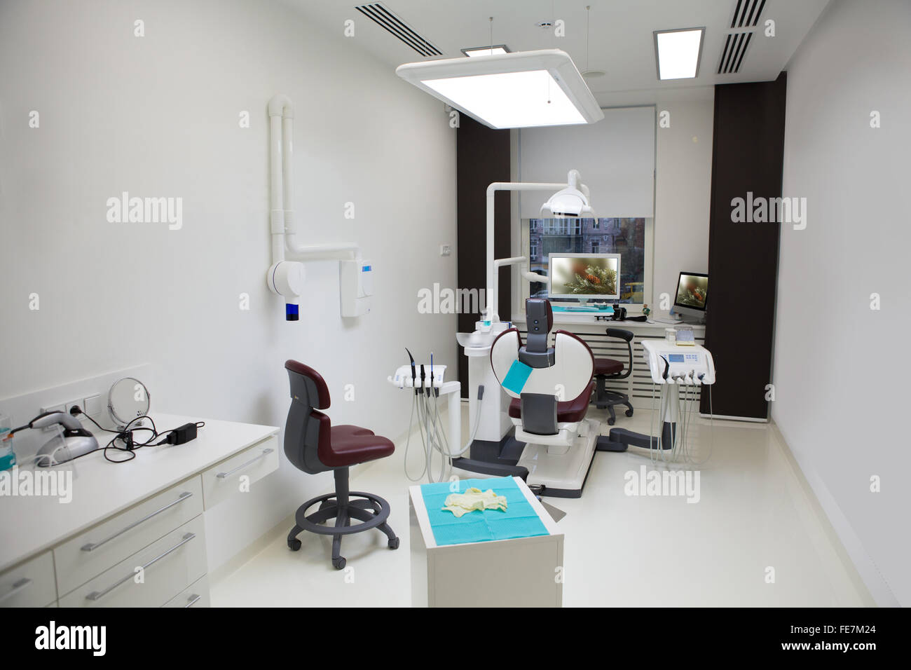Bild der Zahnarztpraxis Stockfoto