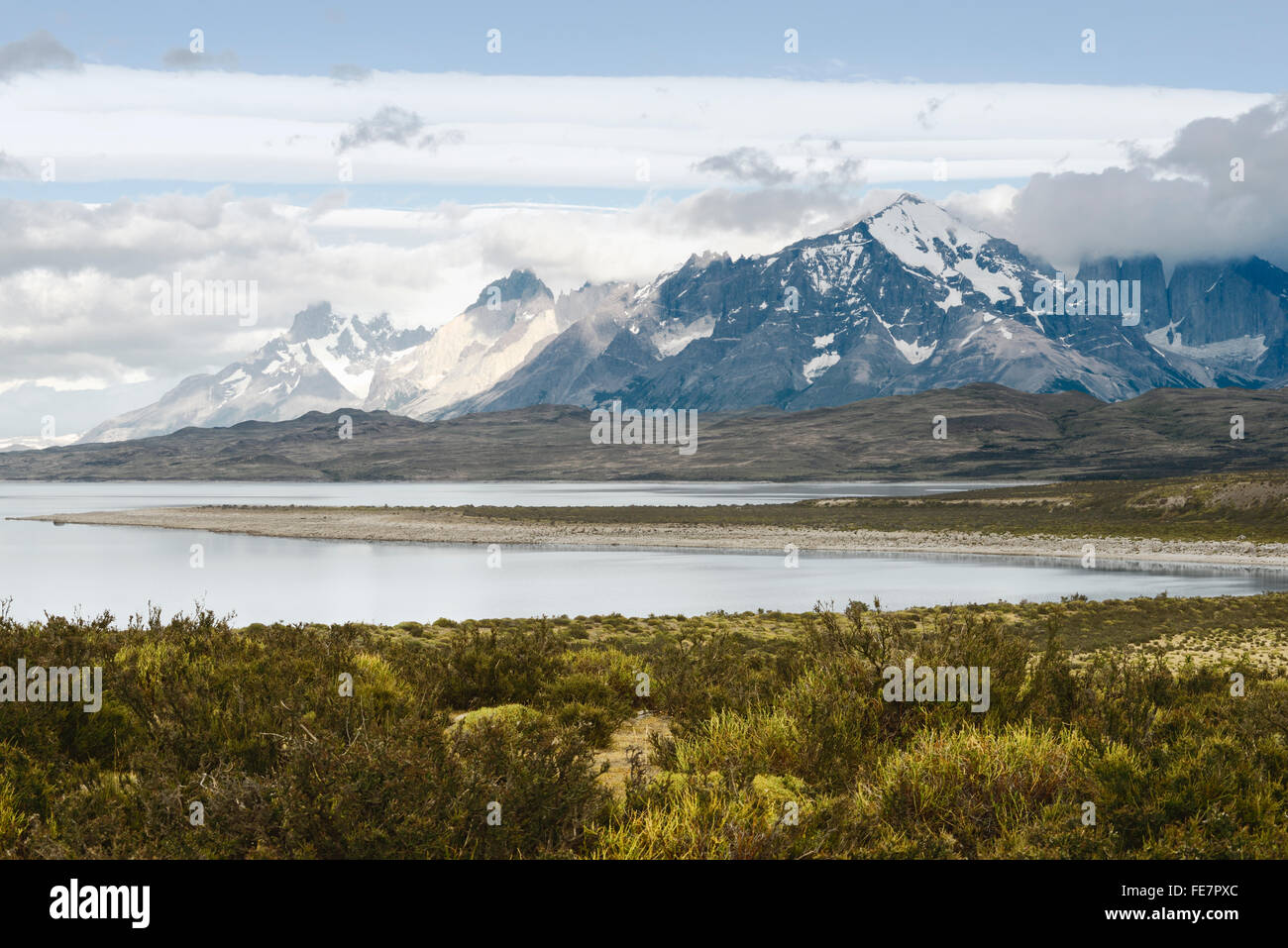 Nationalpark Torres del Paine, chilenische Patagonien Stockfoto