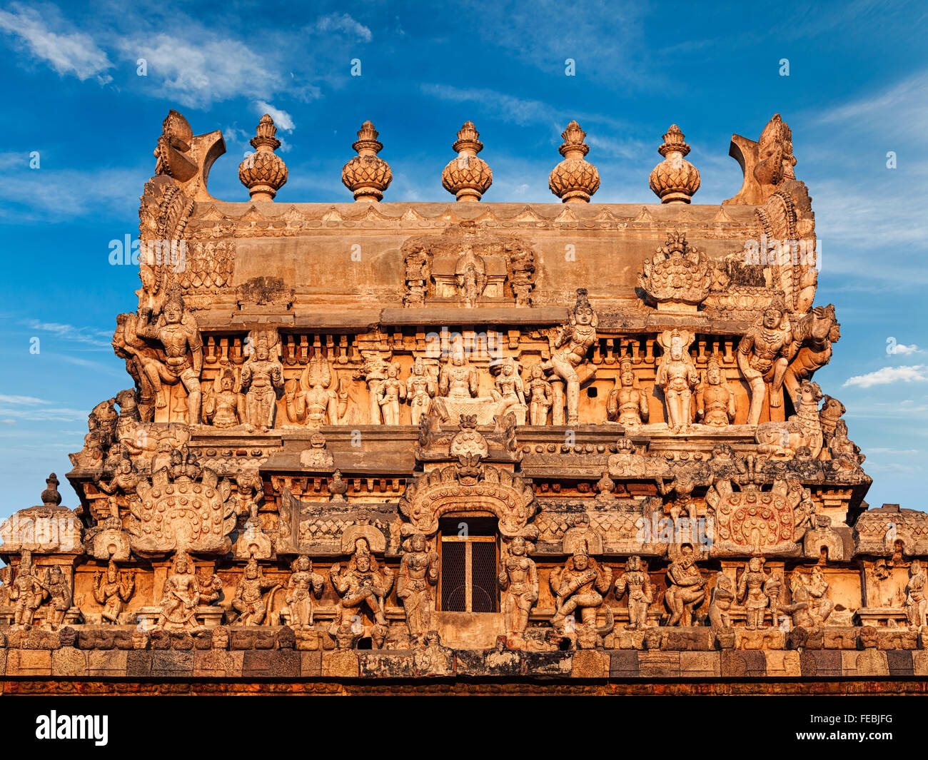 Periyanayaki Amman Tempel in Darasuram Stockfoto