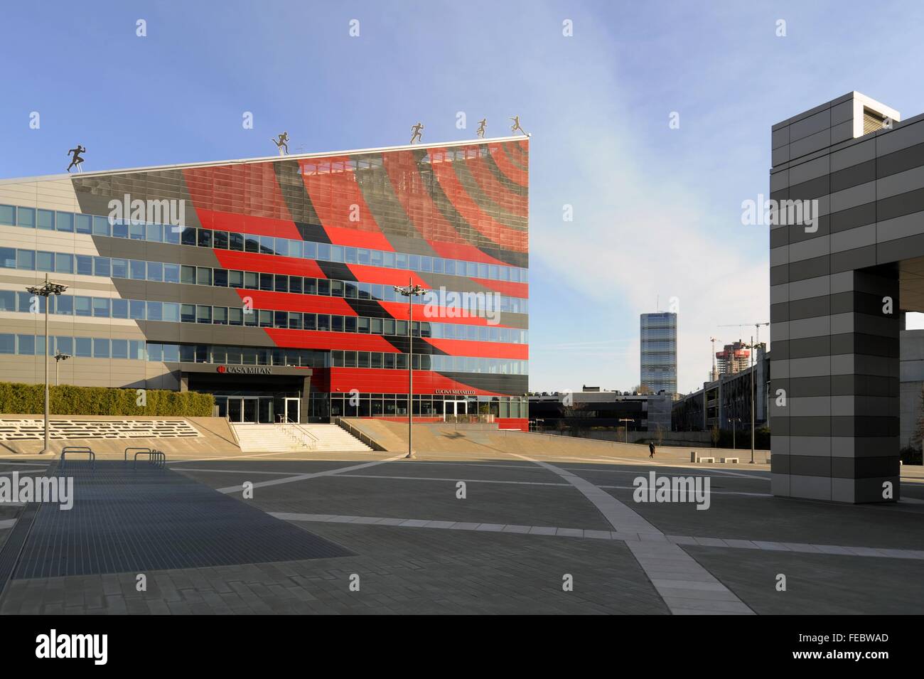 Mailand (Italien), der neue Bezirk Portello Stockfoto