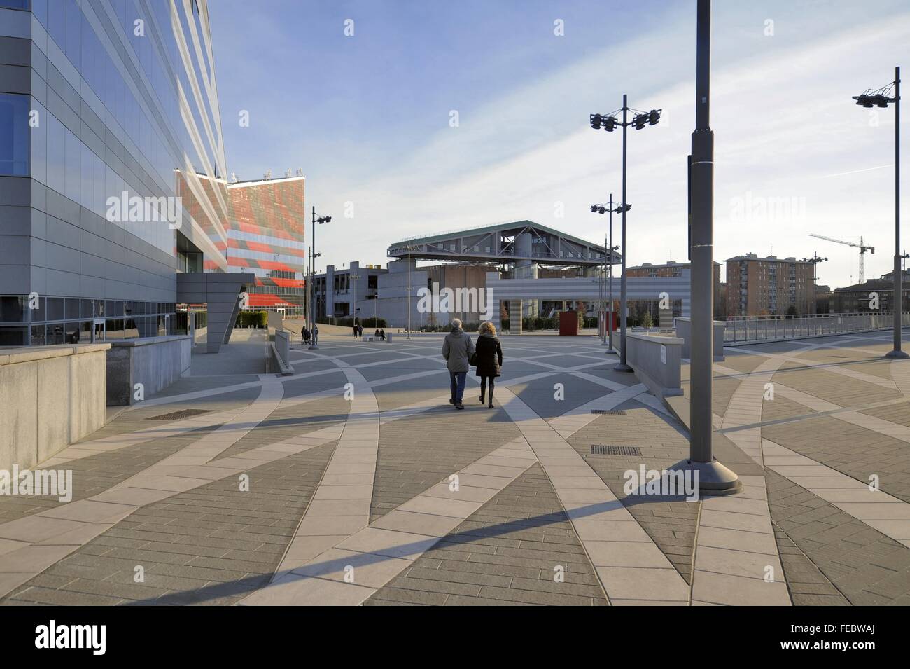 Mailand (Italien), der neue Bezirk Portello Stockfoto