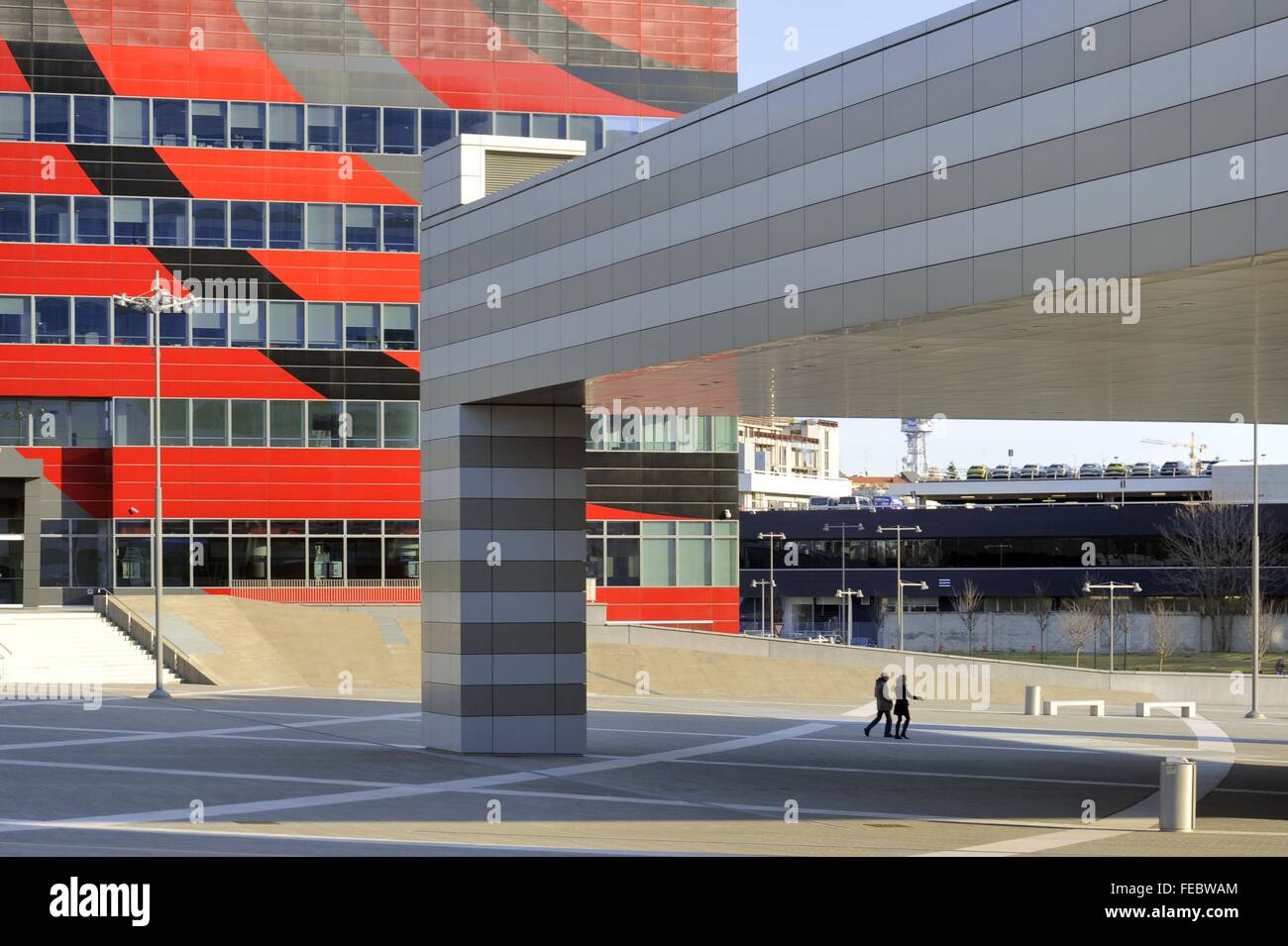 Mailand (Italien), der neue Bezirk Portello Stockfoto