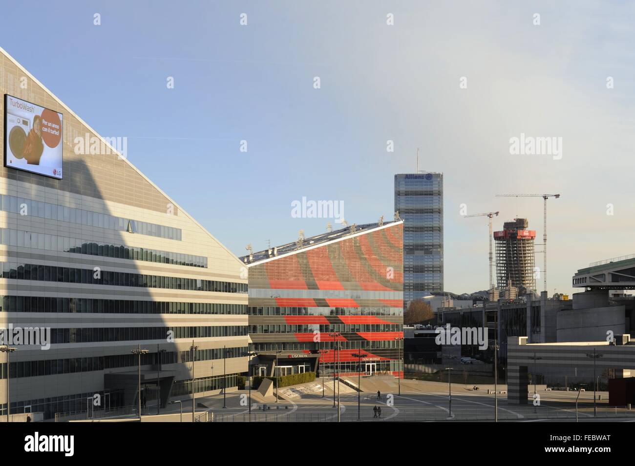 Mailand (Italien), der neue Bezirk Portello Stockfoto