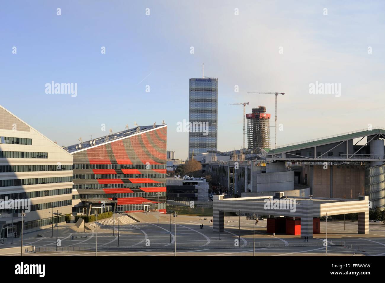 Mailand (Italien), der neue Bezirk Portello Stockfoto