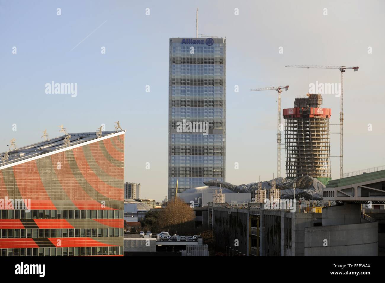 Mailand (Italien), der neue Bezirk Portello Stockfoto