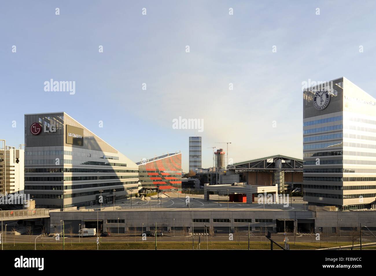 Mailand (Italien), der neue Bezirk Portello Stockfoto