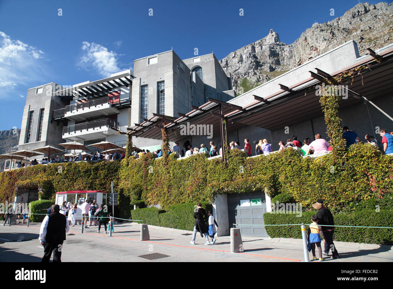 Seilbahn, Tafelberg, Südafrika Stockfoto