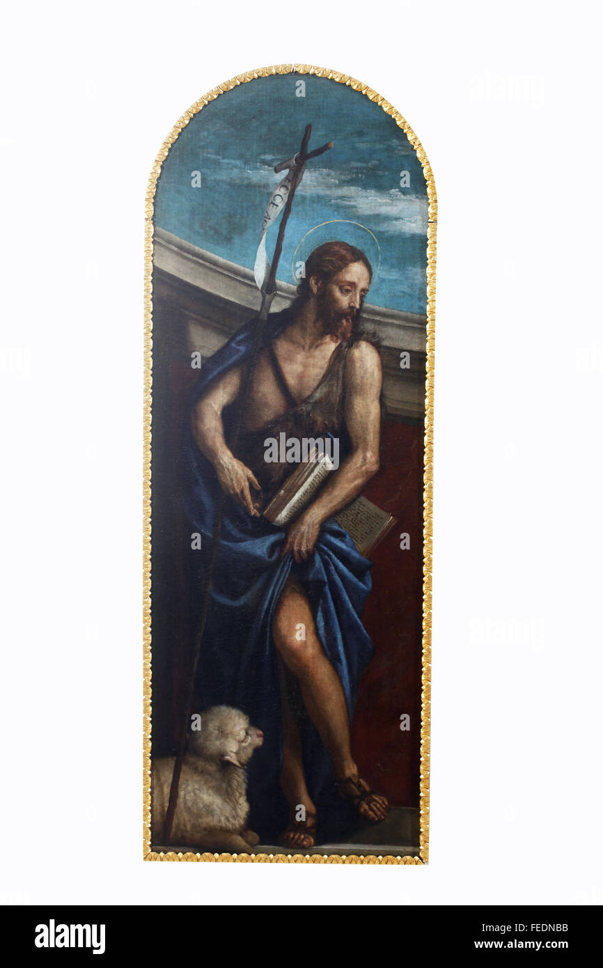Paolo Veronese: St. Johannes der Täufer Stockfoto