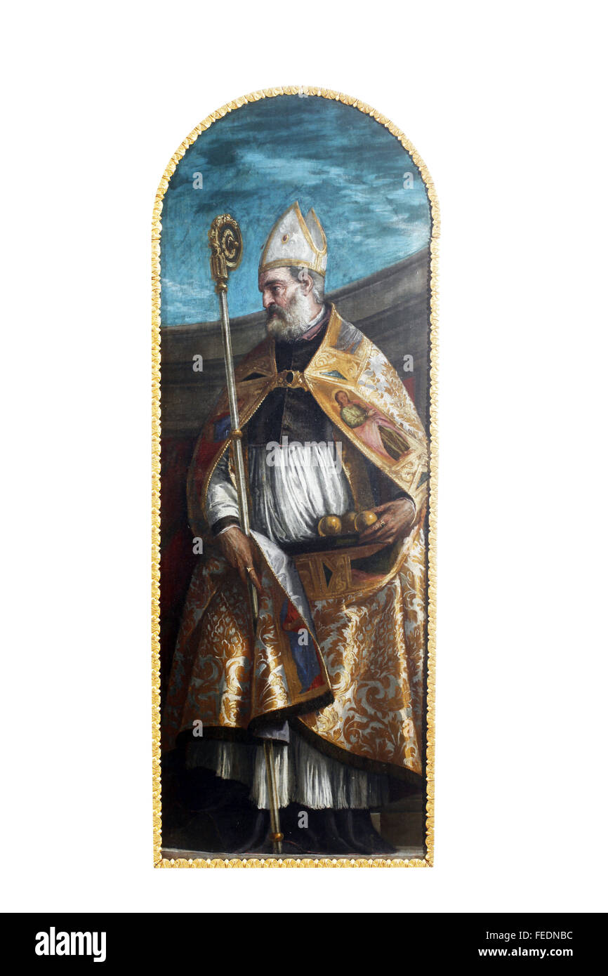 Paolo Veronese: St. Nikolaus Stockfoto