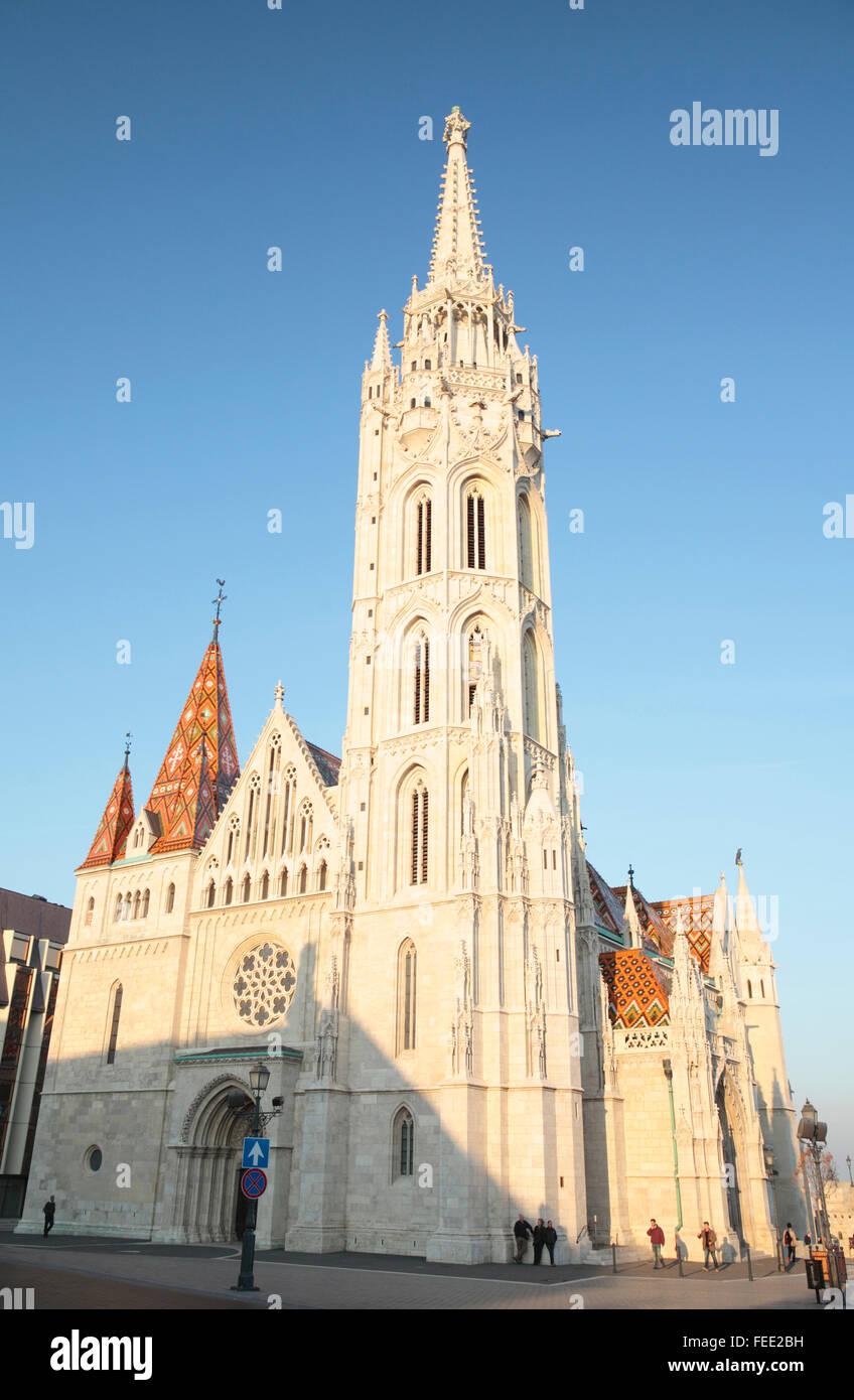 Matthiaskirche, Budapest, Ungarn Stockfoto