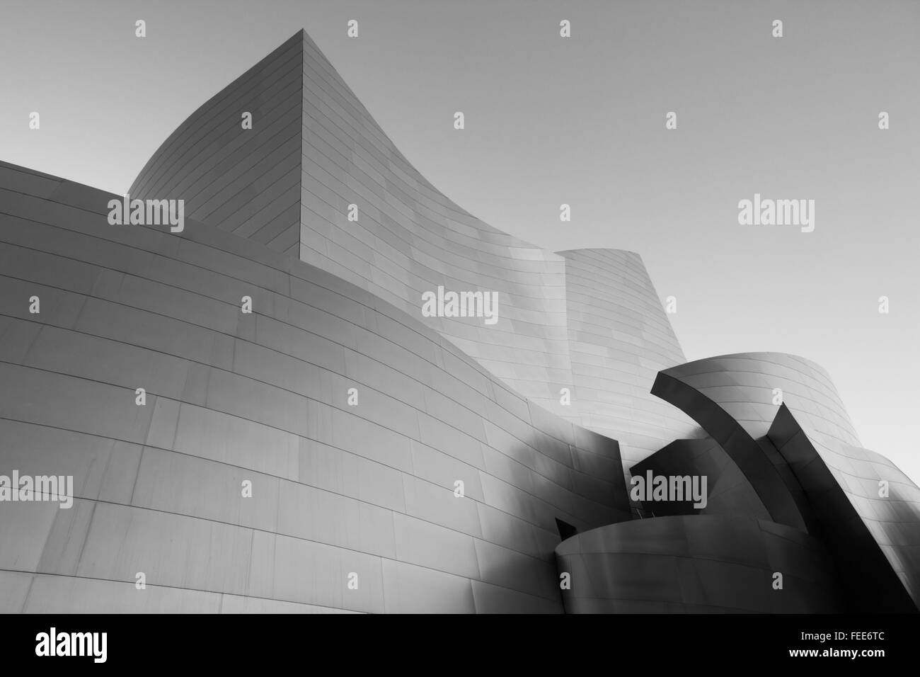 Walt Disney Concert Hall-Architektur Stockfoto