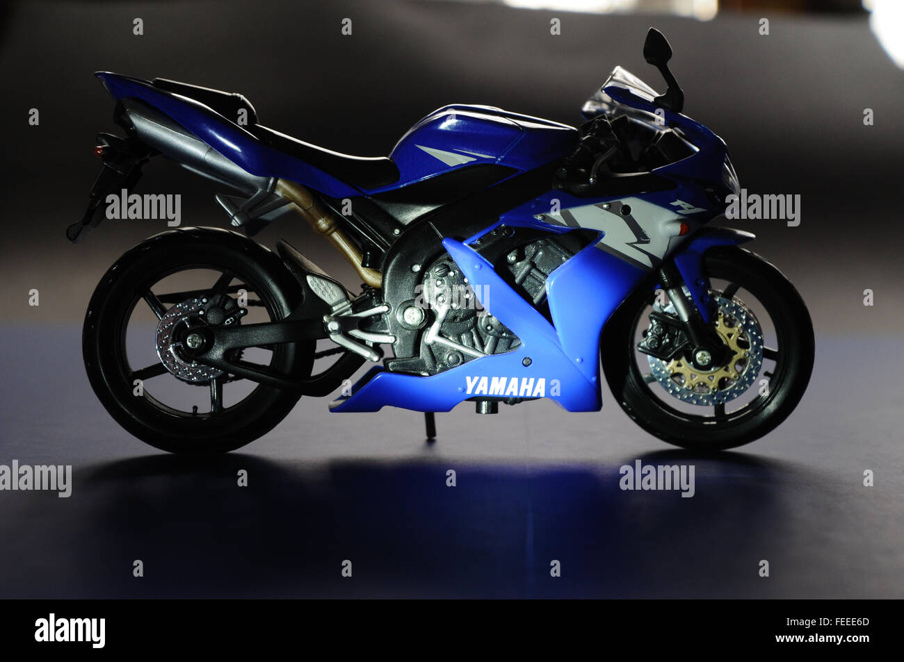 Yamaha Motorrad Stockfoto