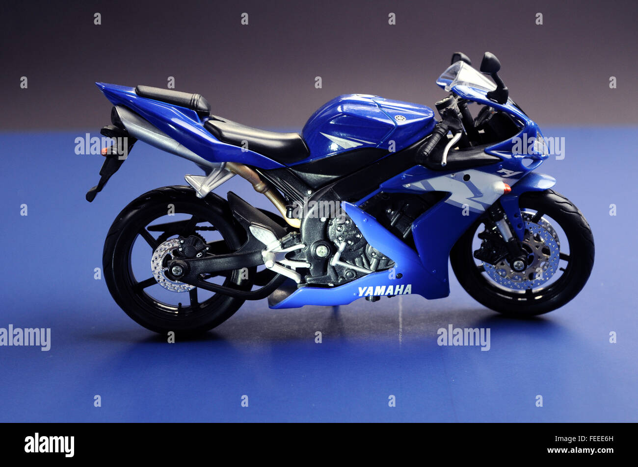 Yamaha Motorrad Stockfoto