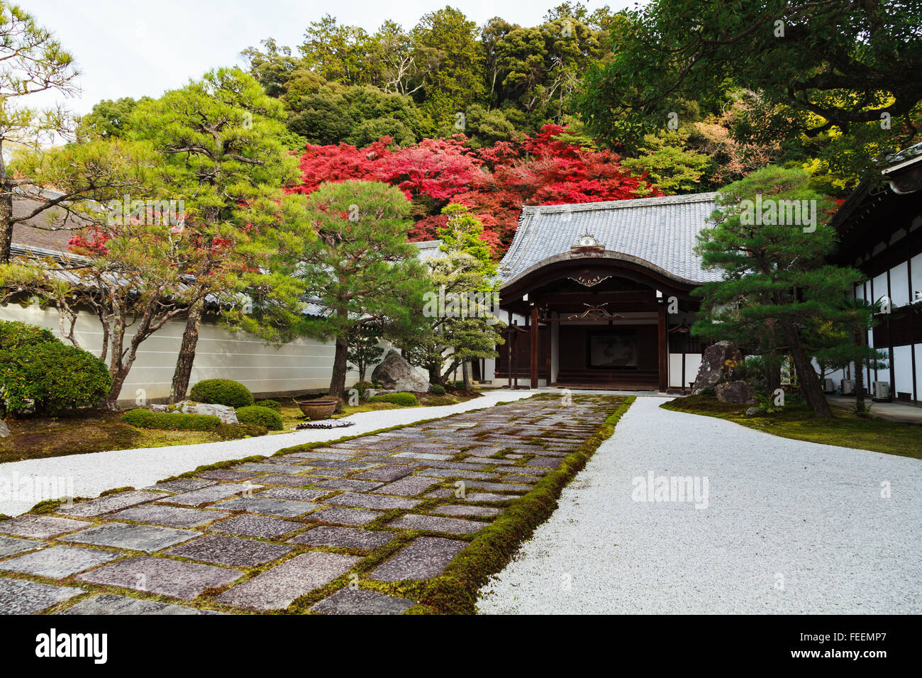 Nanzen Tempel im Herbst, Kyoto, Kansai, Japan Stockfoto