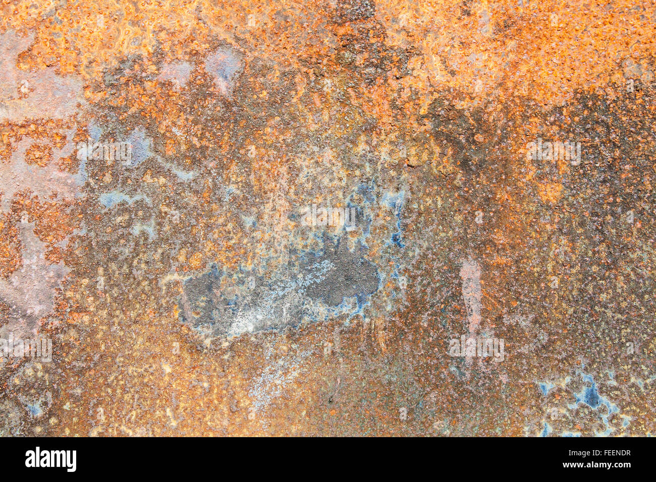 Der Rost Farben und poröse Oberfläche der Rost hat Foto Stockfotografie - Alamy
