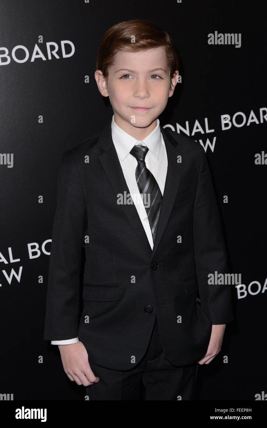 2015 national Board Of Review Gala - roten Teppich Ankünfte Featuring: Jacob Tremblay Where: New York, New York, Vereinigte Staaten von Amerika bei: 5. Januar 2016 Stockfoto