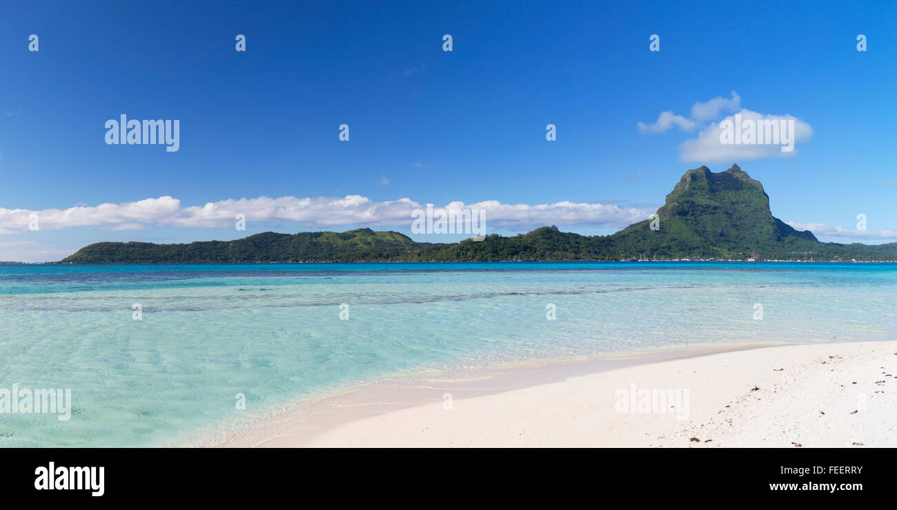 Bora Bora, Gesellschaftsinseln, Französisch-Polynesien Stockfoto