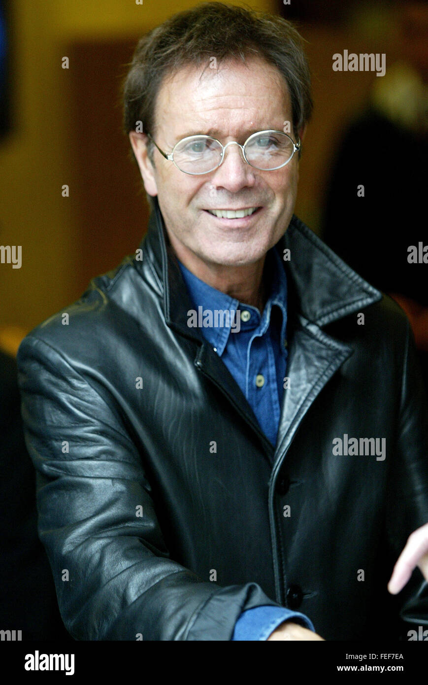 Cliff Richard auf BBC London (Kredit Bild © Jack Ludlam) Stockfoto