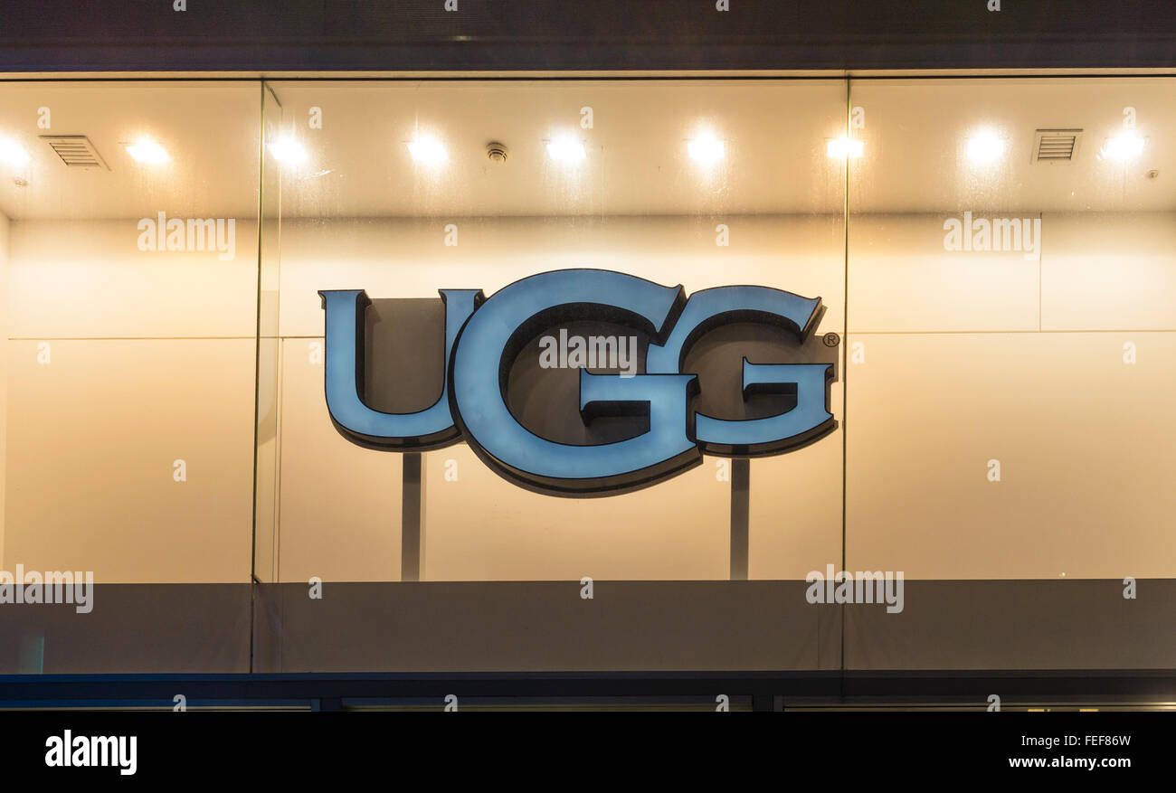 UGG Shop Liverpool One Shopping Centre Liverpool Lancashire Stockfoto
