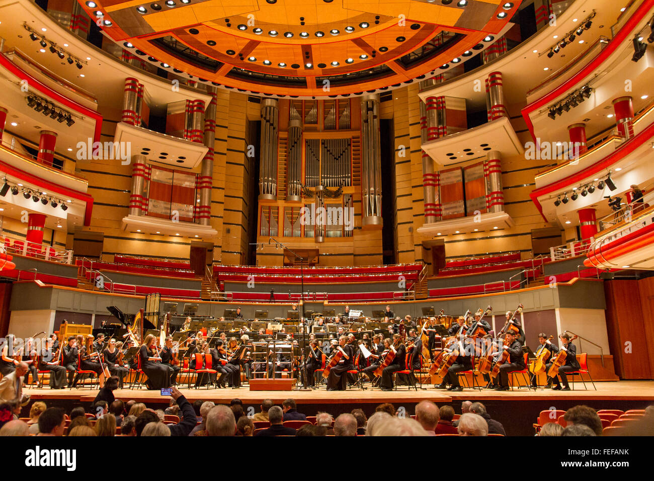 Birmingham Symphony Hall Stockfoto