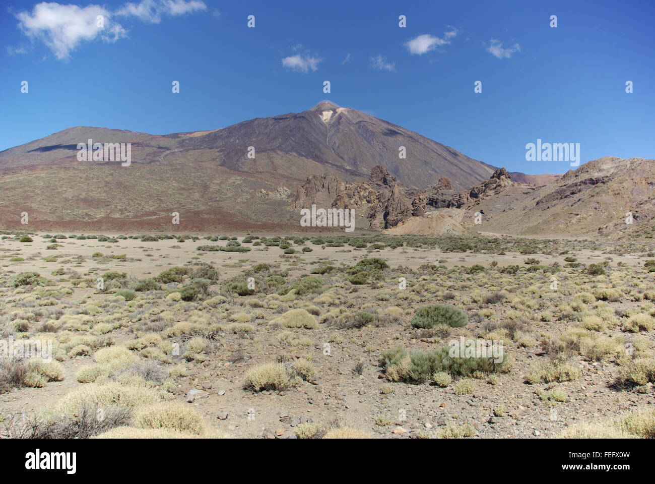 Der Teide, Teneriffa, Kanarische Inseln Stockfoto