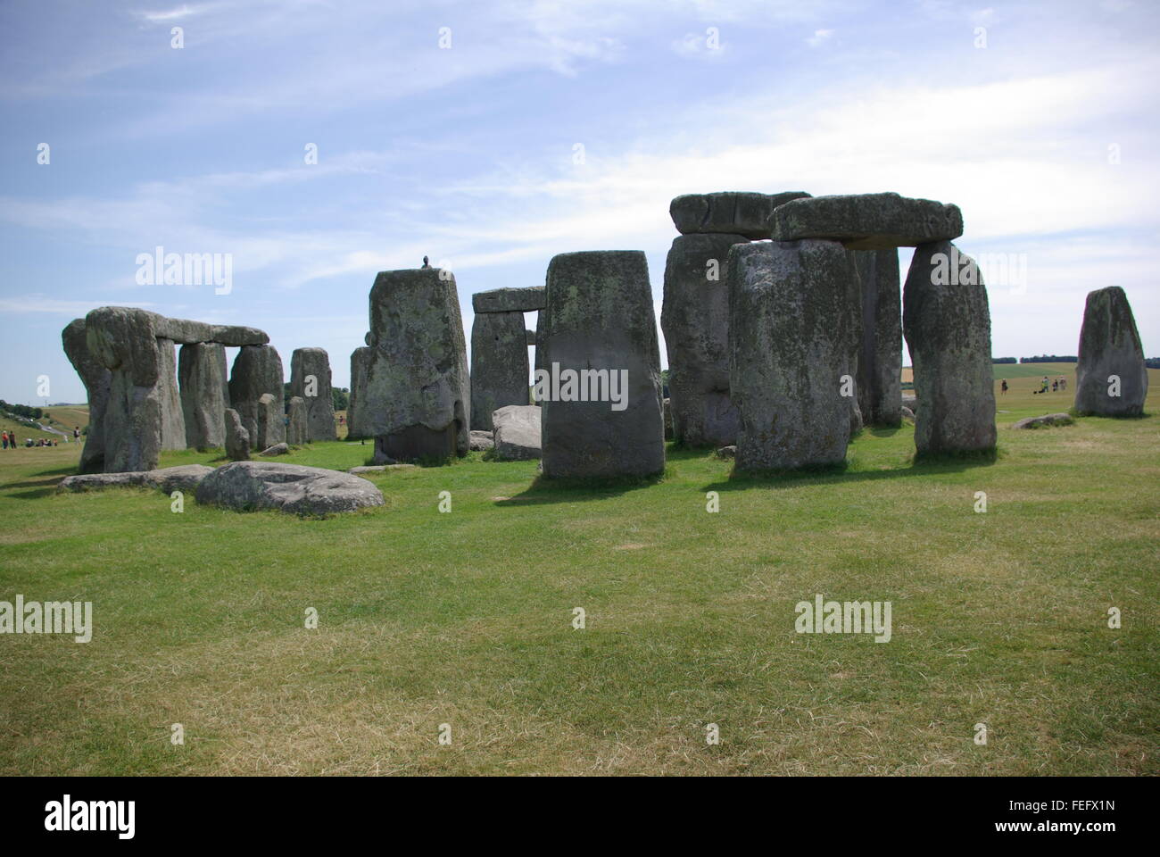 Stonehenge, Amesbury, Wiltshire Stockfoto