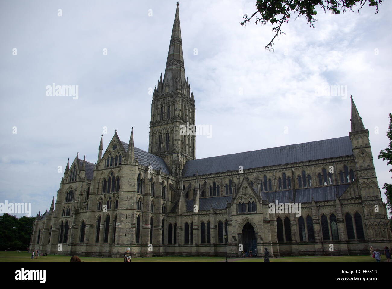 Kathedrale von Salisbury Stockfoto