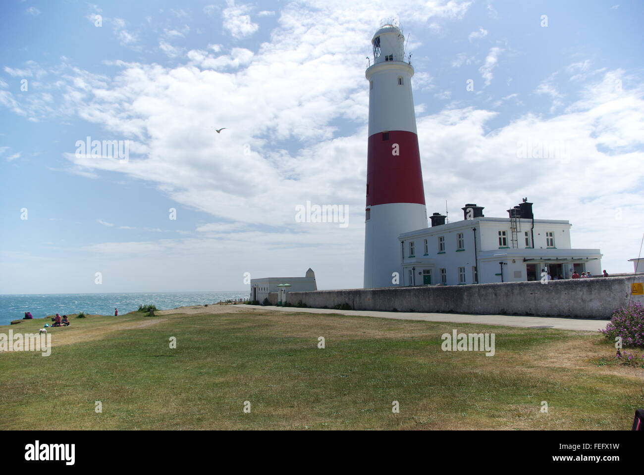 Portland Bill Lighthouse, Dorset, England Stockfoto