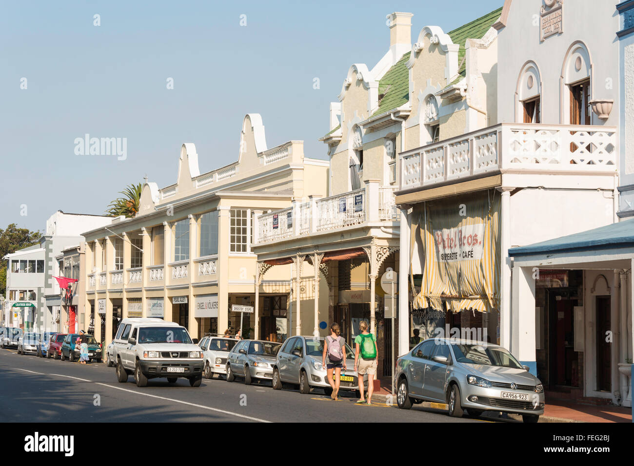 St Georges Street, Simons Town, Kap-Halbinsel, Kapstadt Gemeinde, Provinz Westkap, Südafrika Stockfoto