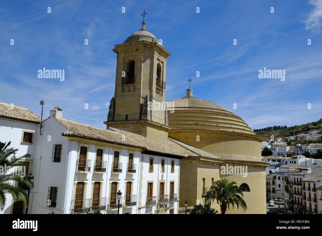 Kirche der Menschwerdung, Montefrio, Provinz Granada, Andalusien, Spanien Stockfoto