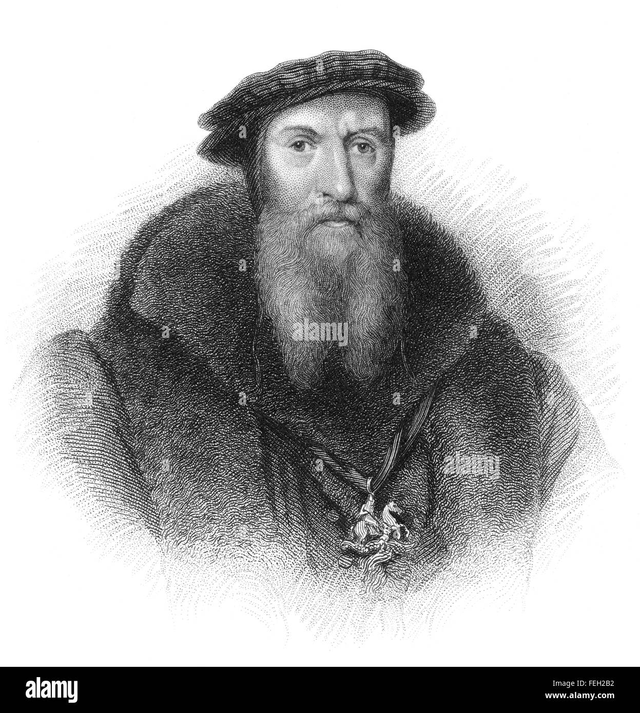 William Paget, 1. Baron Paget der Beaudesert, 1506-1563, ein englischer Staatsmann und Buchhalter Stockfoto