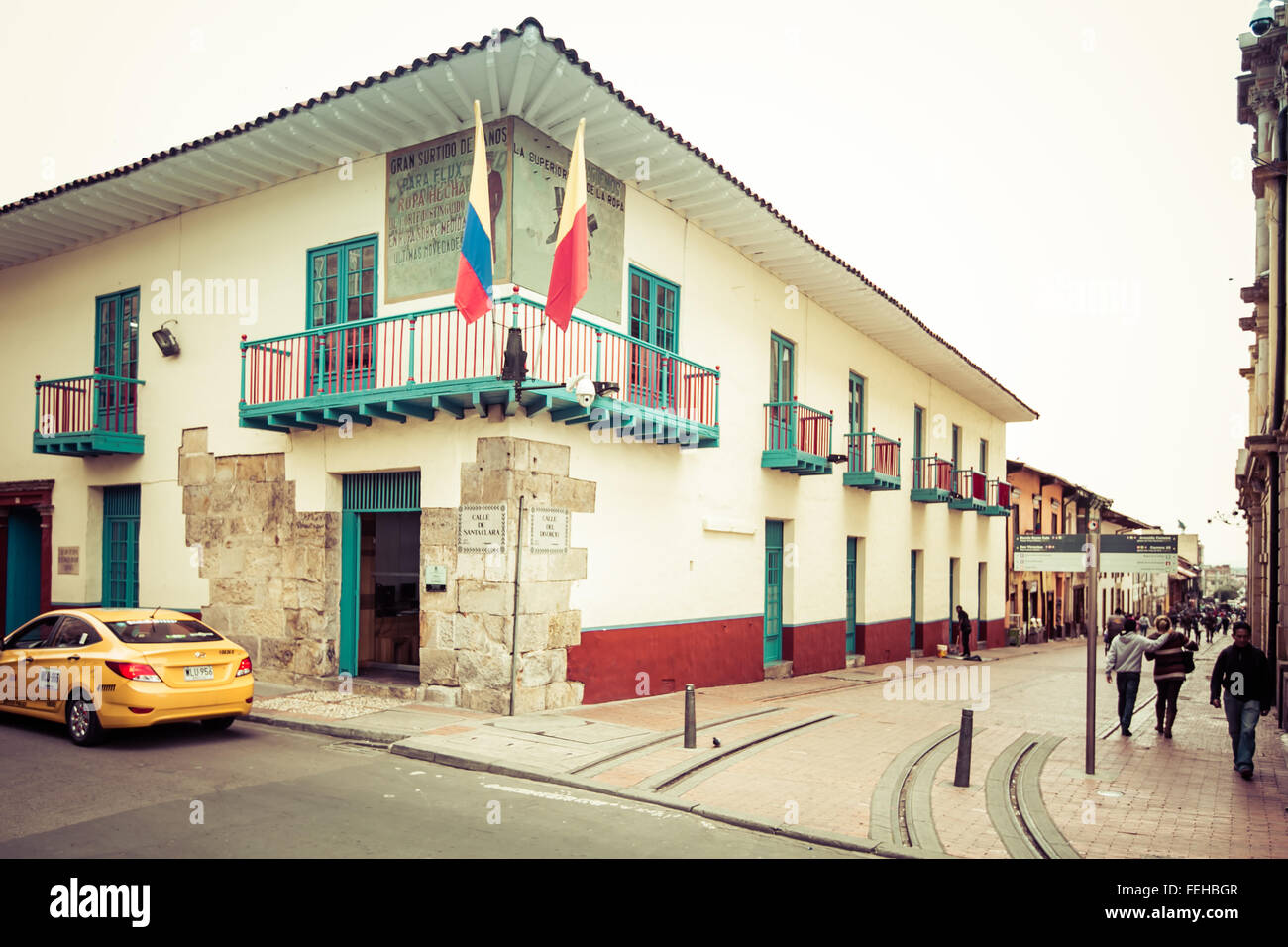 Bolivar-Platz in Bogota, zentralen Platz in Bogota, Kolumbien, Lateinamerika Stockfoto Bolivar-Platz in Bogota, zentralen Platz in Bogota, Kolumbien, Lateinamerika Stockfoto