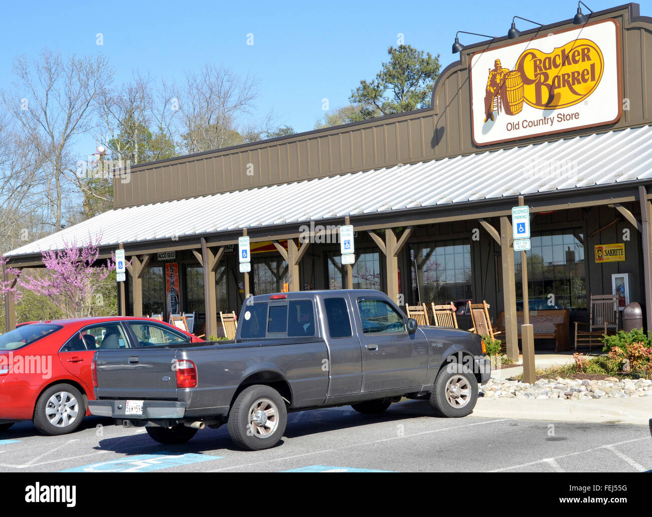 Cracker Barrel Restaurant in Waldorf, Md Stockfoto